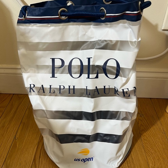 Polo Ralph Lauren US OPEN Navy and White Duffel Bag - Picture 1 of 2